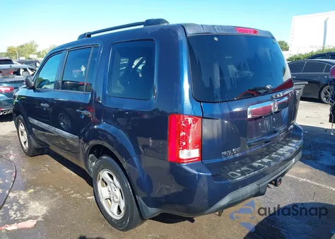 2013 Honda Pilot Lx from USA, damaged, VIN 5FNYF4H26DB008786